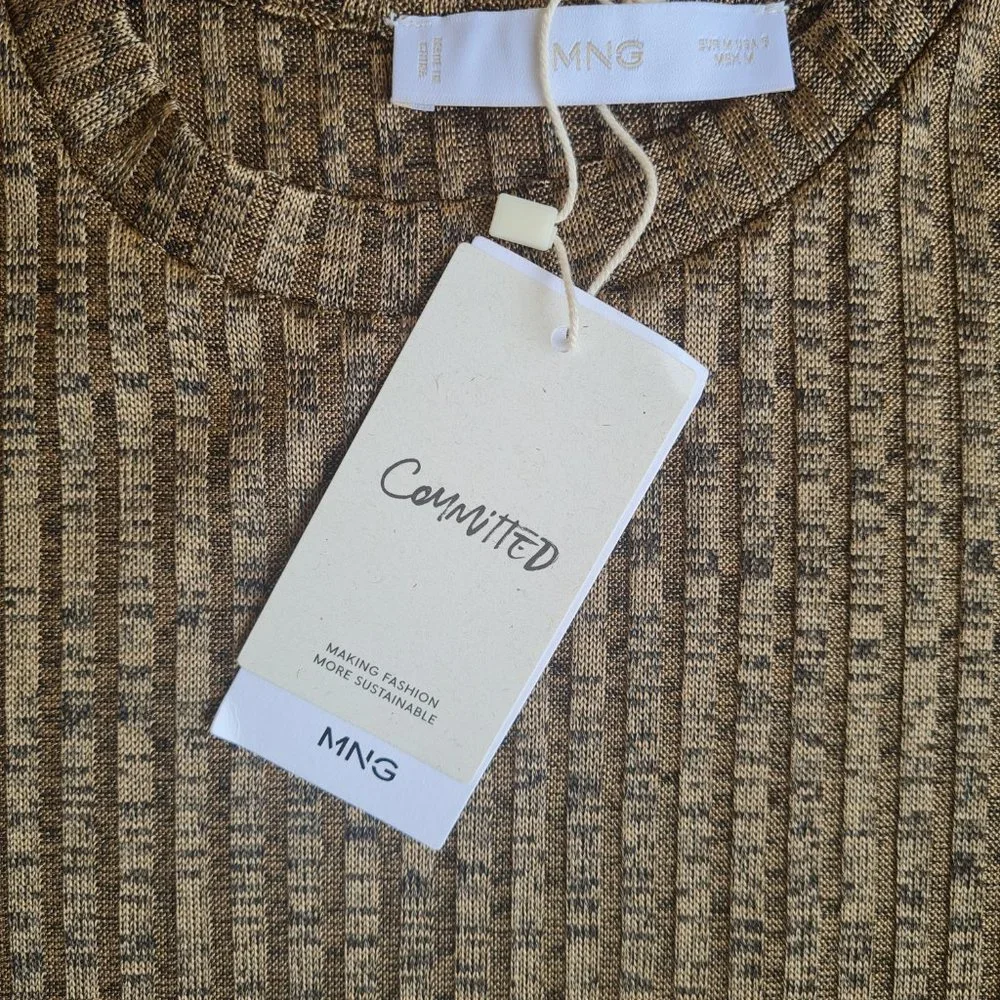 Size- M, Mango GALA-W- Jumper dress- brown - Picture 6 of 6